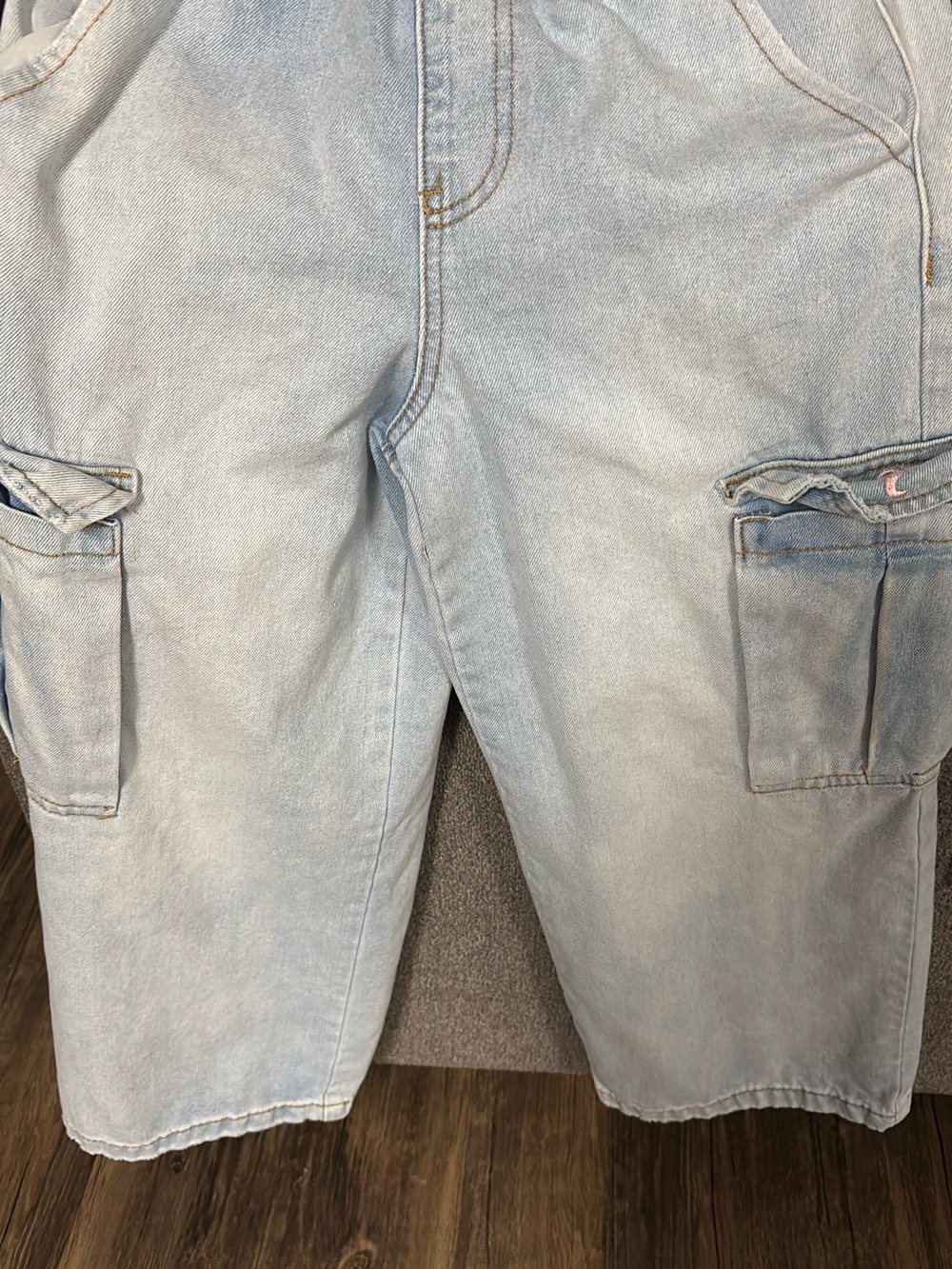 Girls wide leg denim jeans. 4 for $25